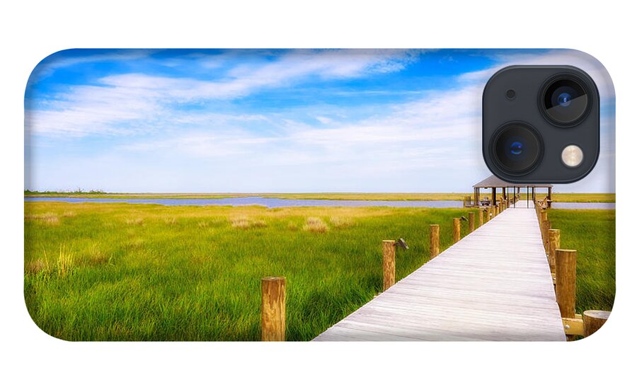 Gulf Of Mexico iPhone 13 Case featuring the photograph Lonely Pier II by Raul Rodriguez