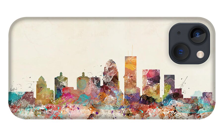 Louisville Kentucky Skyline iPhone 13 Case by Bri Buckley - Fine Art America