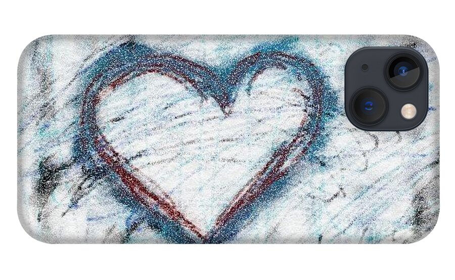 Heart iPhone 13 Case featuring the digital art Love Is Always An Option by Kari Myres