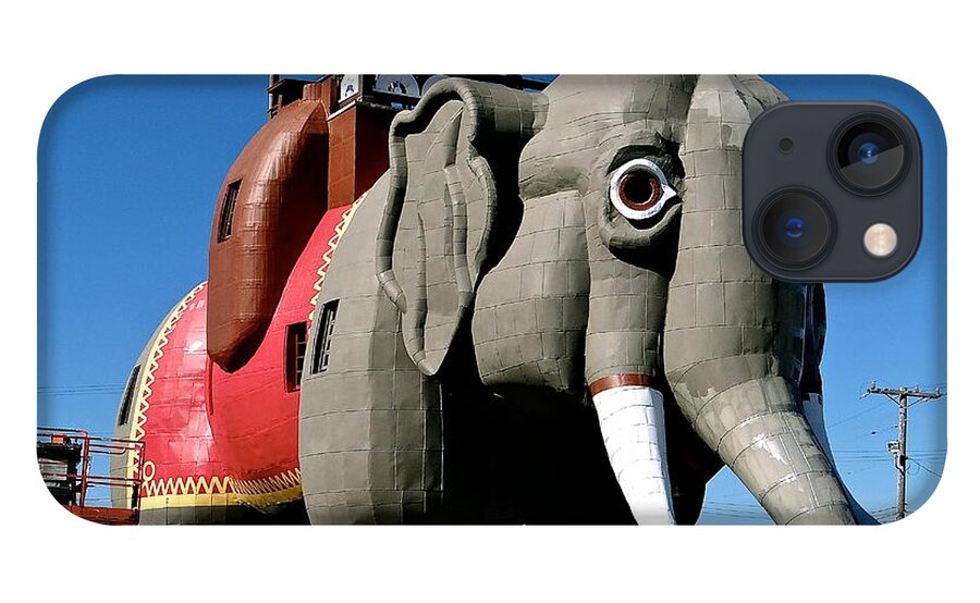 Lucy iPhone 13 Case featuring the photograph Lucy The Elephant by Ira Shander