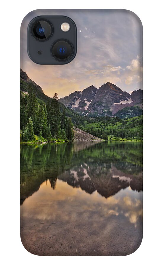 Co iPhone 13 Case featuring the photograph Maroon Bells Sunset - Aspen - Colorado by Photography By Sai