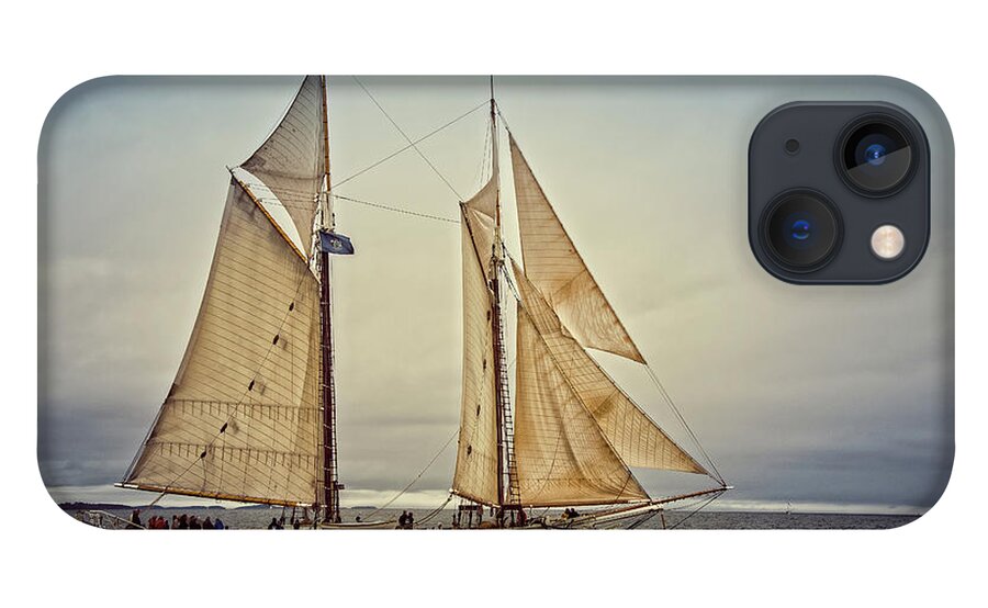 Schooner iPhone 13 Case featuring the photograph Mary Day 3 by Fred LeBlanc