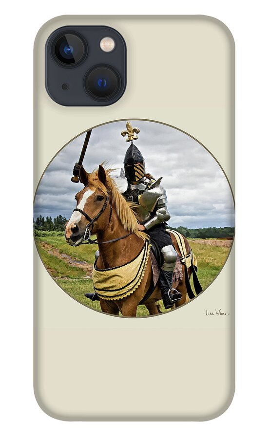 Lise Winne iPhone 13 Case featuring the digital art Medieval and Renaissance by Lise Winne