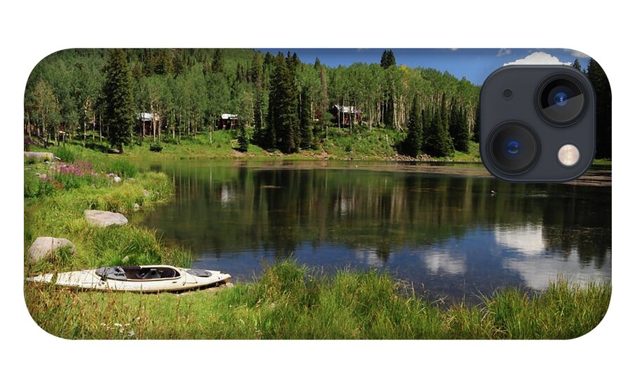 Colorado iPhone 13 Case featuring the photograph Mesa Lakes by Julia McHugh
