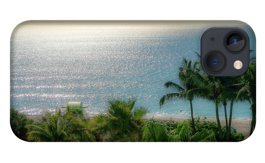 Fjm Multimedia iPhone 13 Case featuring the photograph Mid-Beach Miami-3 by Frank Mari