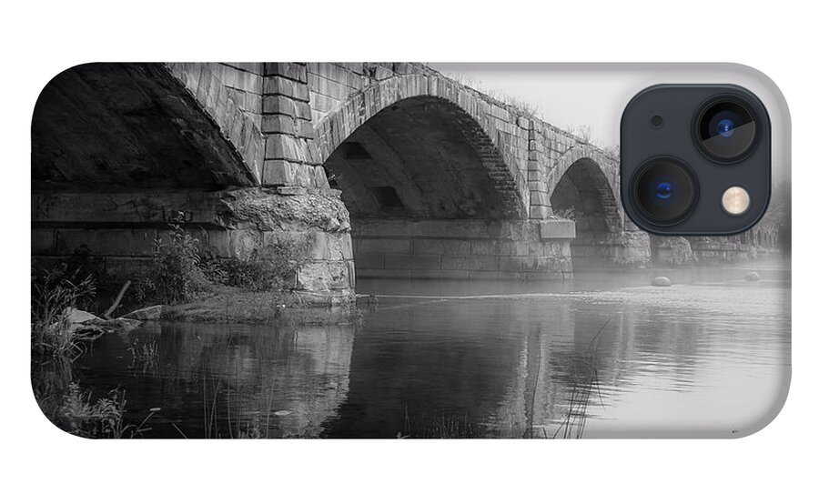 Fenimore iPhone 13 Case featuring the photograph Misty Bridge by Kendall McKernon