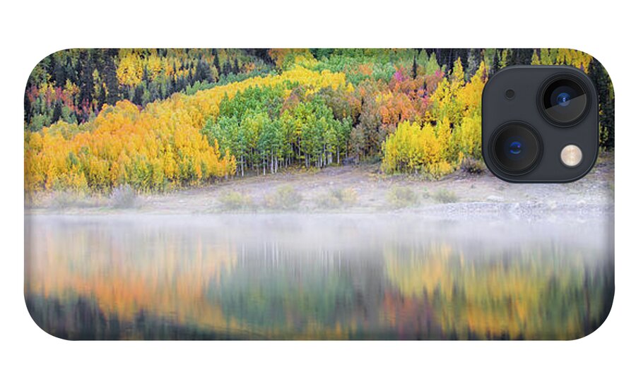 Rocky Mountains iPhone 13 Case featuring the photograph Misty Morning by John Strong