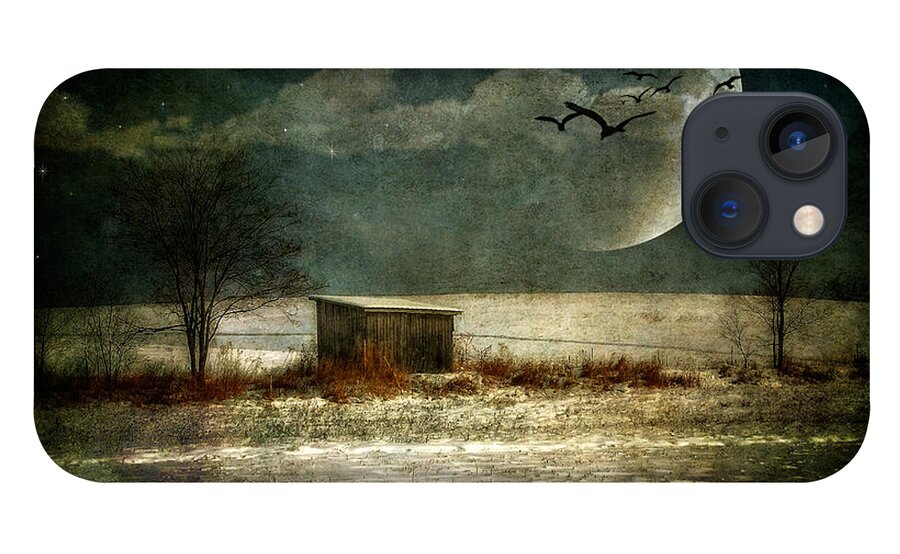 Moon iPhone 13 Case featuring the photograph Moonstruck by Lois Bryan