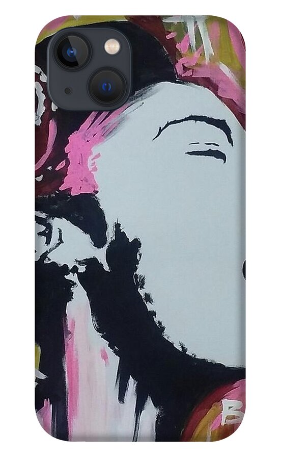 Jazz iPhone 13 Case featuring the painting Moore Holidays by Antonio Moore