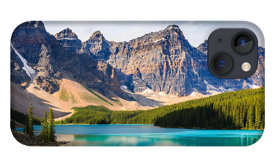 Canada iPhone 13 Case featuring the photograph Moraine Lake, Canada #1 by Henk Meijer Photography