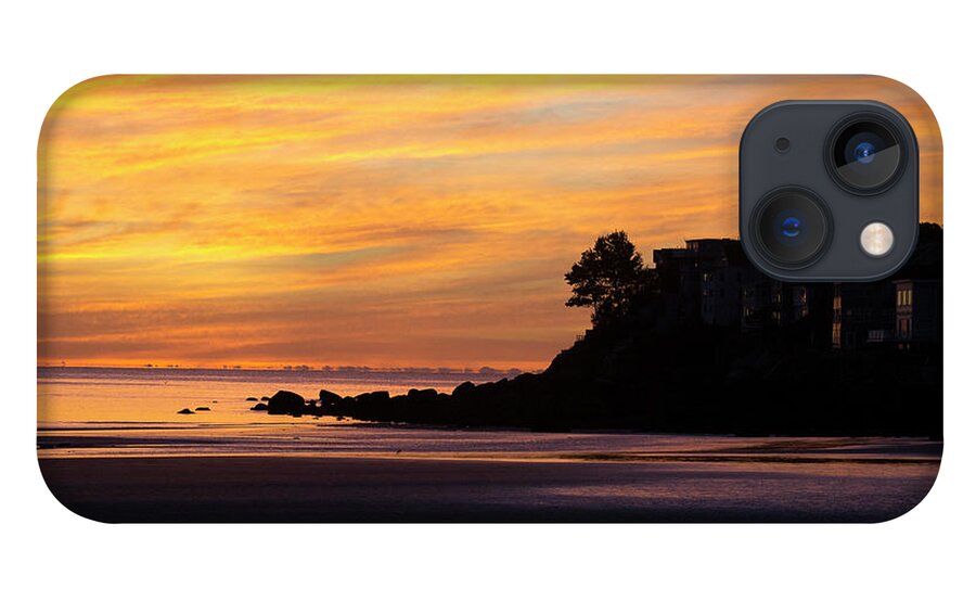 Sunrise iPhone 13 Case featuring the photograph Morning Gold by Ellen Koplow