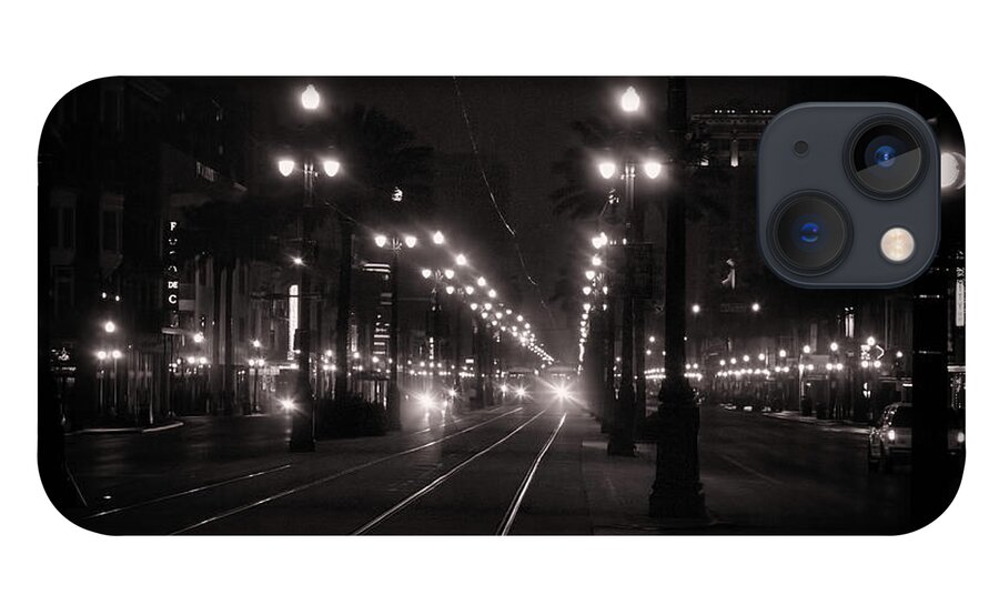 Nola iPhone 13 Case featuring the photograph Morning on Canal Street by Jarrod Erbe