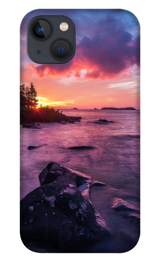 Isle Royale iPhone 13 Case featuring the photograph Morning On Isle Royale by Owen Weber