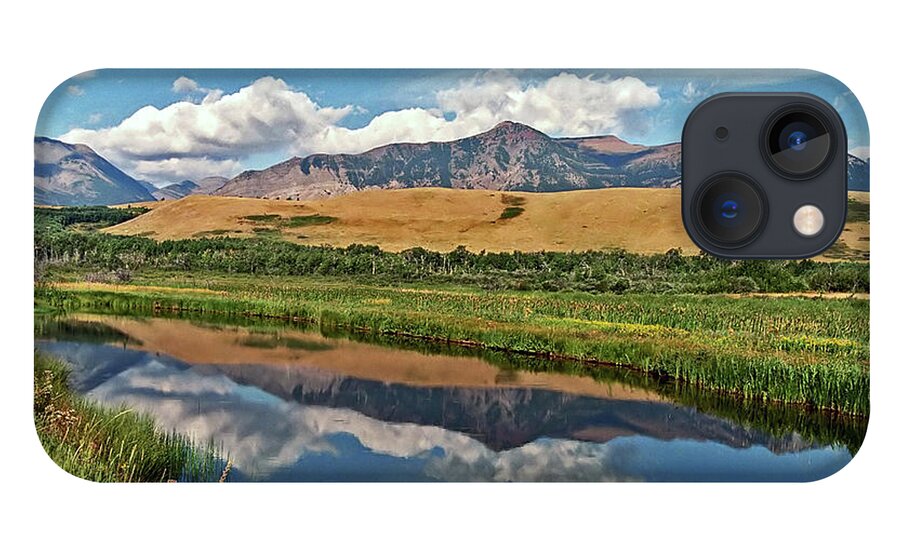 Landscape iPhone 13 Case featuring the photograph Morning Reflections by Tiffany Whisler