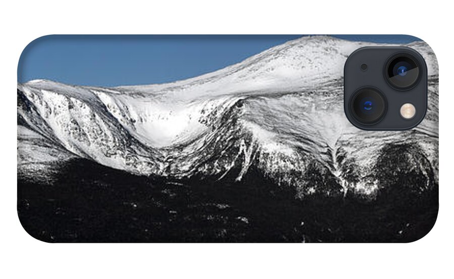 New Hampshire iPhone 13 Case featuring the photograph Mount Washington East Slope Panoramic by Brett Pelletier