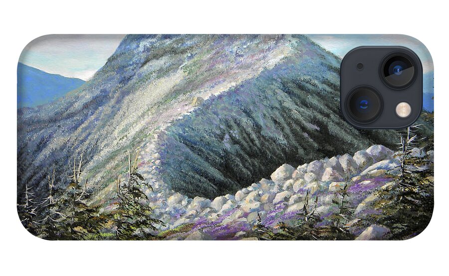 Landscape iPhone 13 Case featuring the painting Mountain Ridge by Frank Wilson