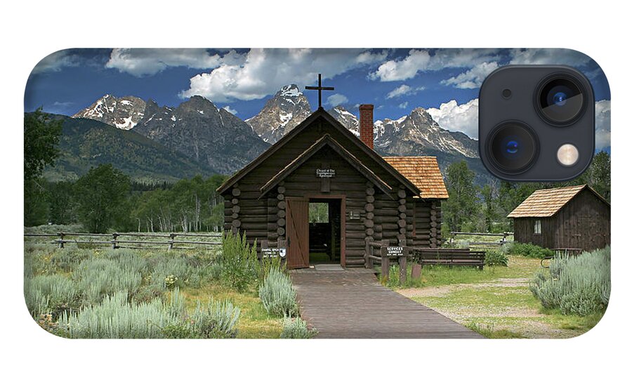 Church iPhone 13 Case featuring the photograph Mountain Worship by Ronnie And Frances Howard