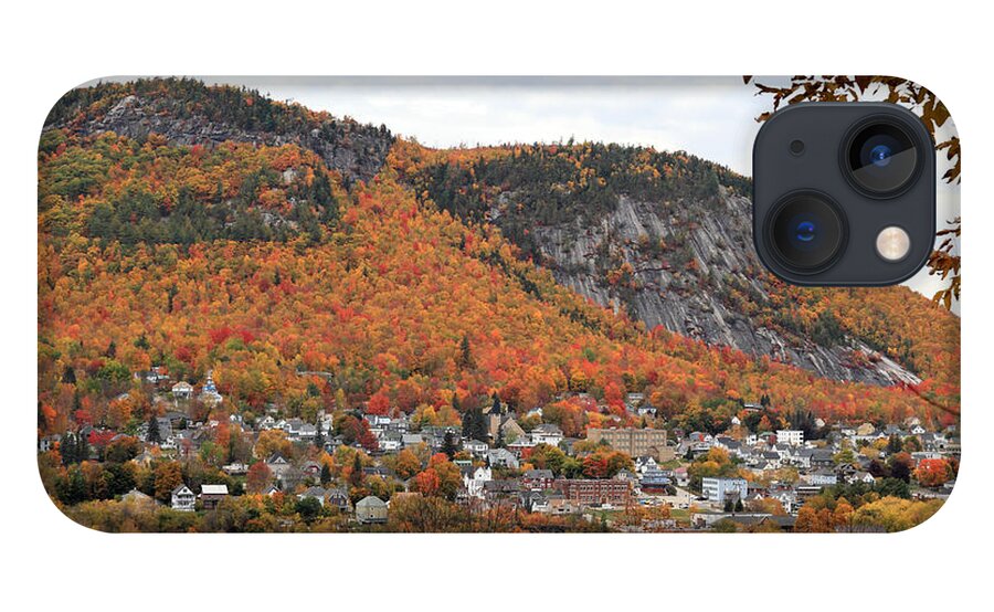 New Hampshire iPhone 13 Case featuring the photograph Mt Forest and Berlin with Autumn Colors by Brett Pelletier