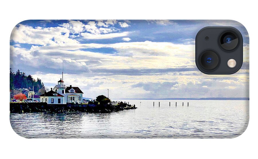 Mukilteo iPhone 13 Case featuring the photograph Mukilteo Lighthouse by Steph Gabler