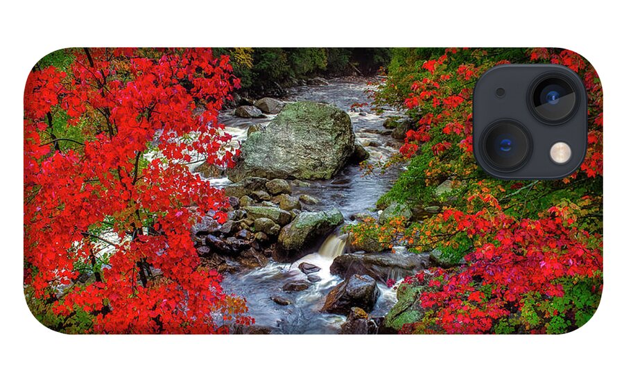 Red iPhone 13 Case featuring the photograph Natures Frame by Mark Papke