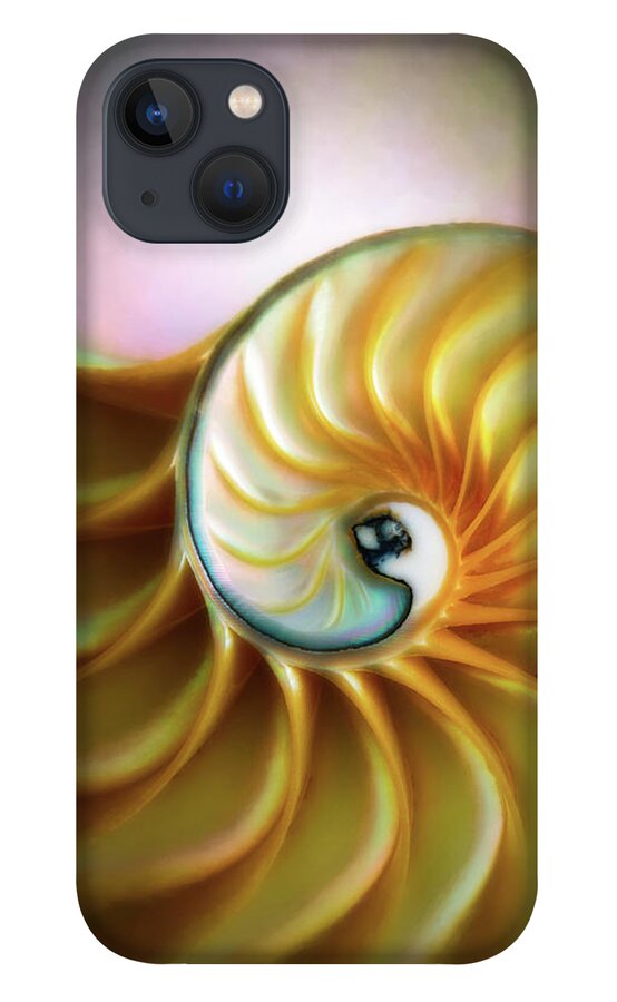 Fine Art Photography iPhone 13 Case featuring the photograph Nautilus #3, Sunrise by John Strong