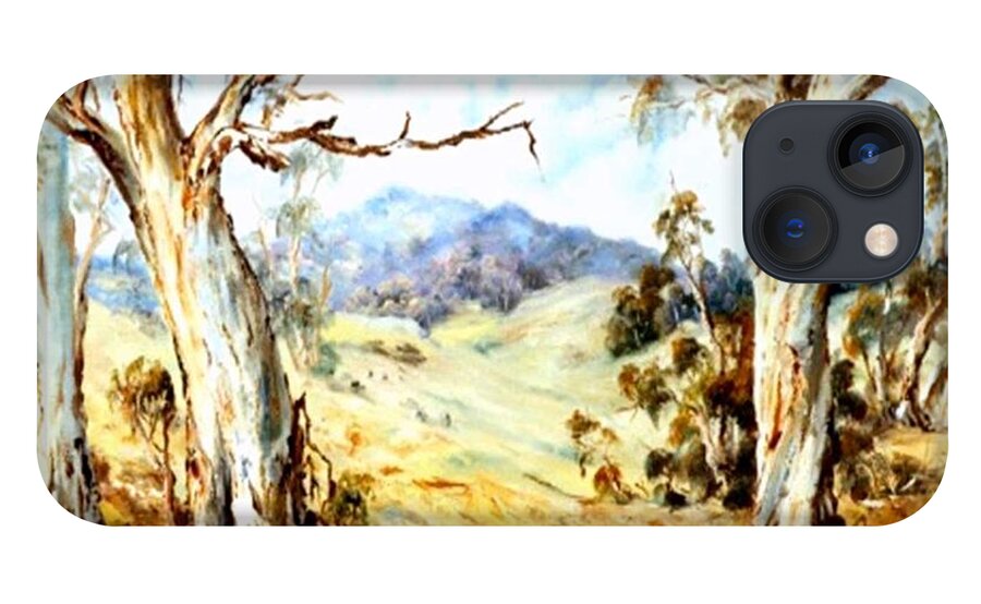 Avoca iPhone 13 Case featuring the painting Near Avoca by Ryn Shell