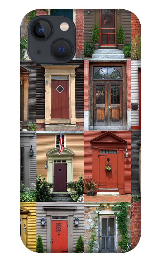 New England iPhone 13 Case featuring the photograph New England Doors #2 by Brett Pelletier