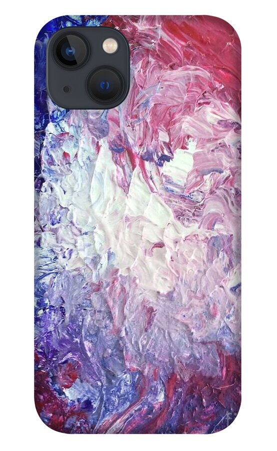 New Eyes iPhone 13 Case featuring the painting New Eyes by Sarahleah Hankes