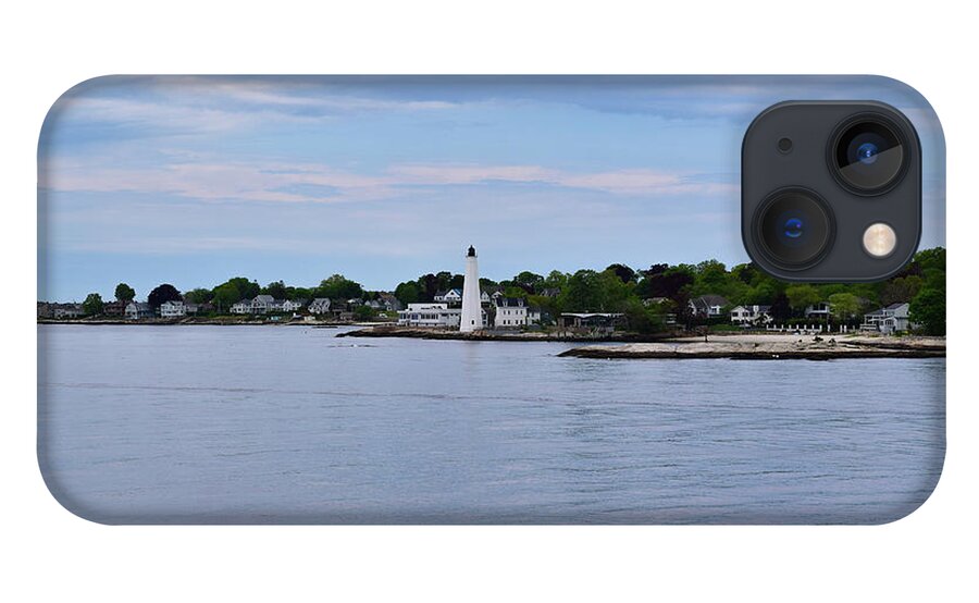Lighthouse iPhone 13 Case featuring the photograph New London Harbor Lighthouse by Nicole Lloyd