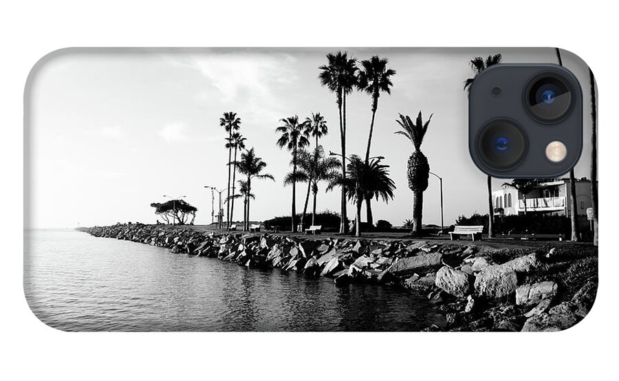 Balboa Peninsula iPhone 13 Case featuring the photograph Newport Beach Jetty by Paul Velgos