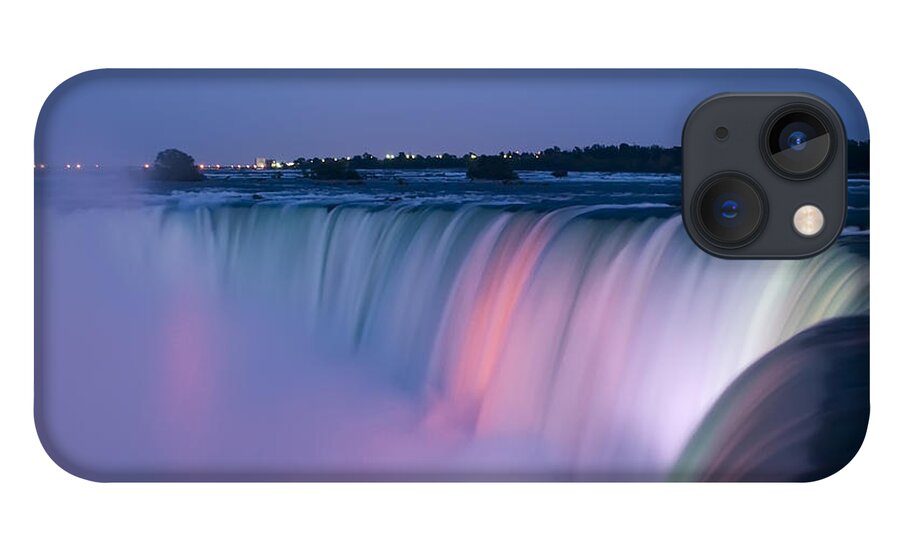 3scape Photos iPhone 13 Case featuring the photograph Niagara Falls at Dusk by Adam Romanowicz