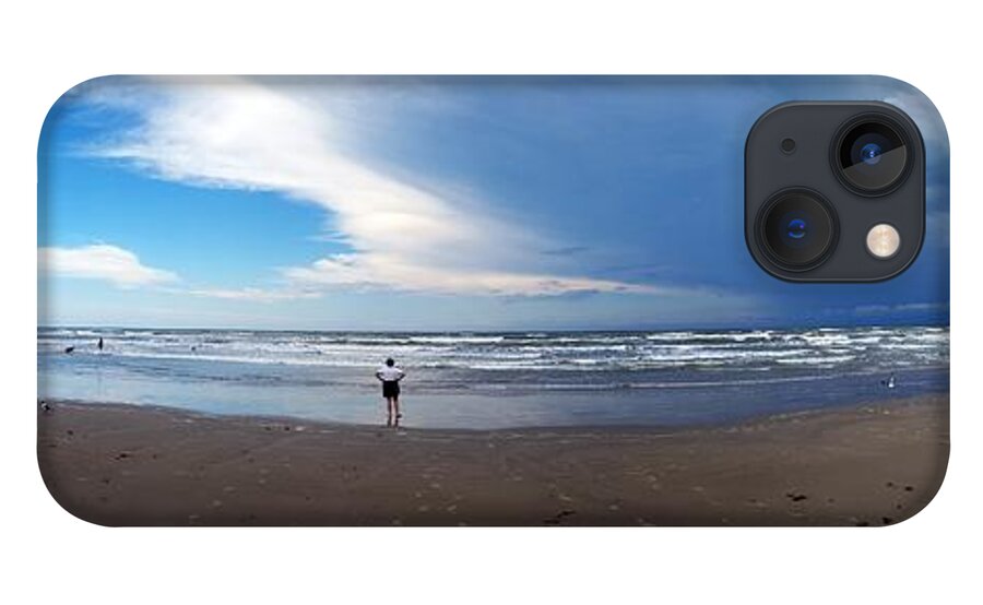 James R Granberry iPhone 13 Case featuring the photograph Nicki at Port Aransas by James Granberry