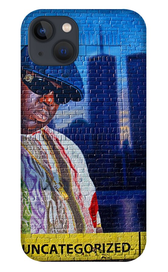 Graffiti iPhone 13 Case featuring the photograph Notorious B.I.G. by Newwwman