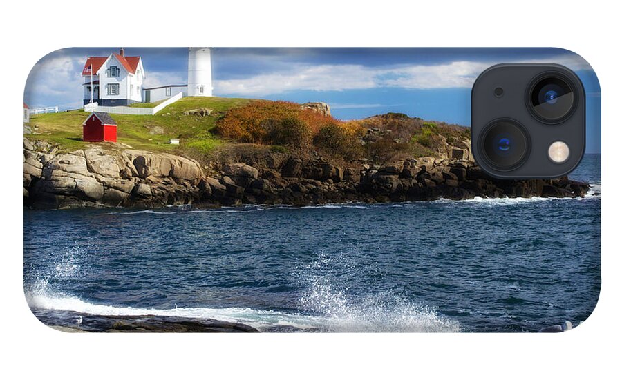 Nubble iPhone 13 Case featuring the photograph Nubble Lighthouse by John Daly