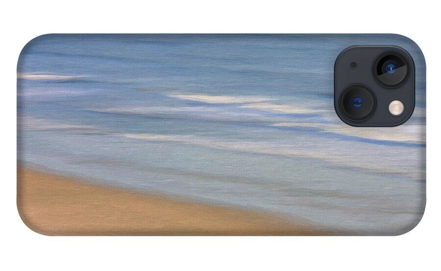 Ocean iPhone 13 Case featuring the digital art Ocean Abstract by Jayne Carney