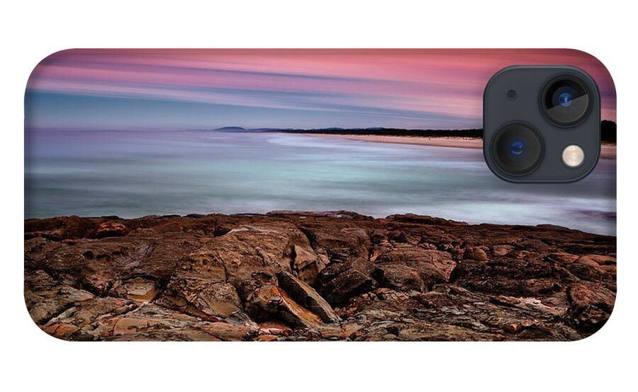 Seascape Photography iPhone 13 Case featuring the photograph Ocean beauty 6666 by Kevin Chippindall