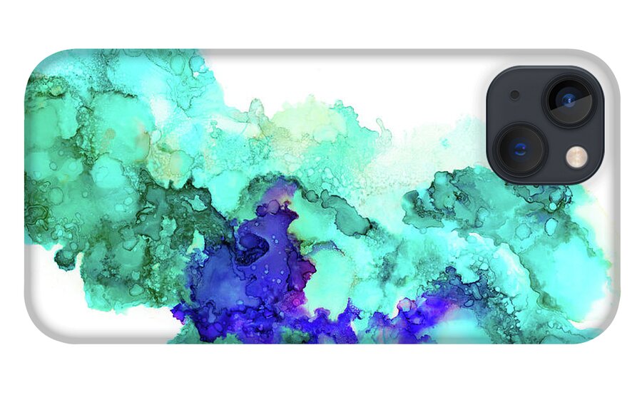 Ocean iPhone 13 Case featuring the painting Oceanic by Tamara Nelson