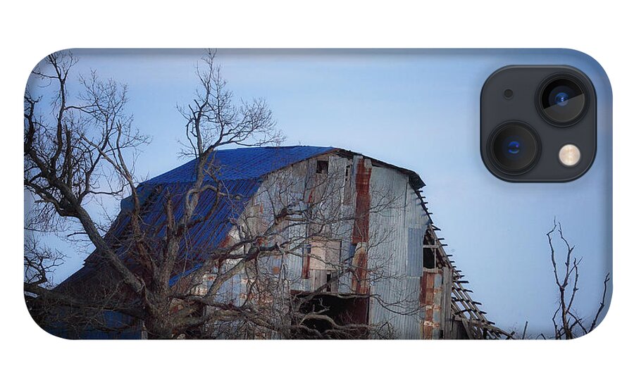 Barn iPhone 13 Case featuring the photograph Old Barn at Hilltop Arkansas by Michael Dougherty