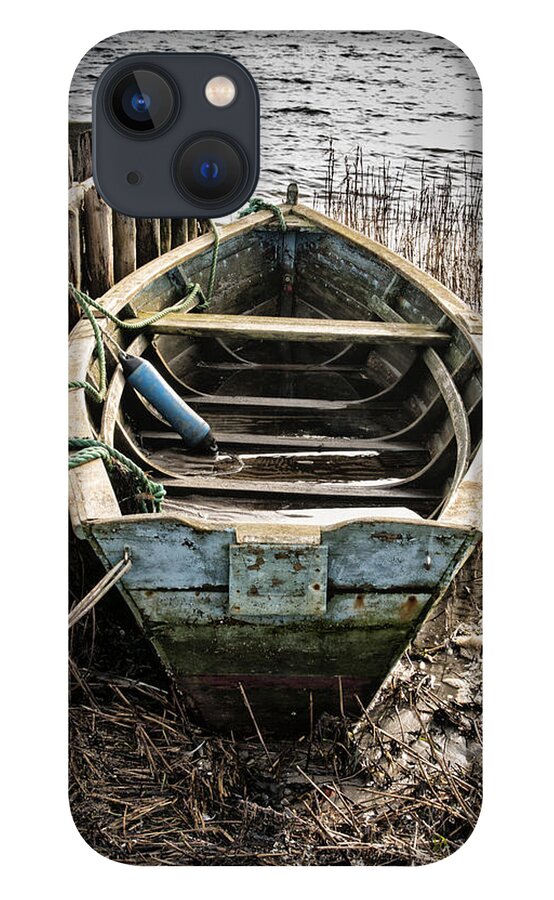 Sea iPhone 13 Case featuring the photograph Old boat by Mike Santis