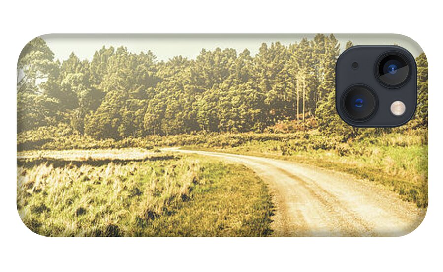 Memory iPhone 13 Case featuring the photograph Old-fashioned country lane by Jorgo Photography