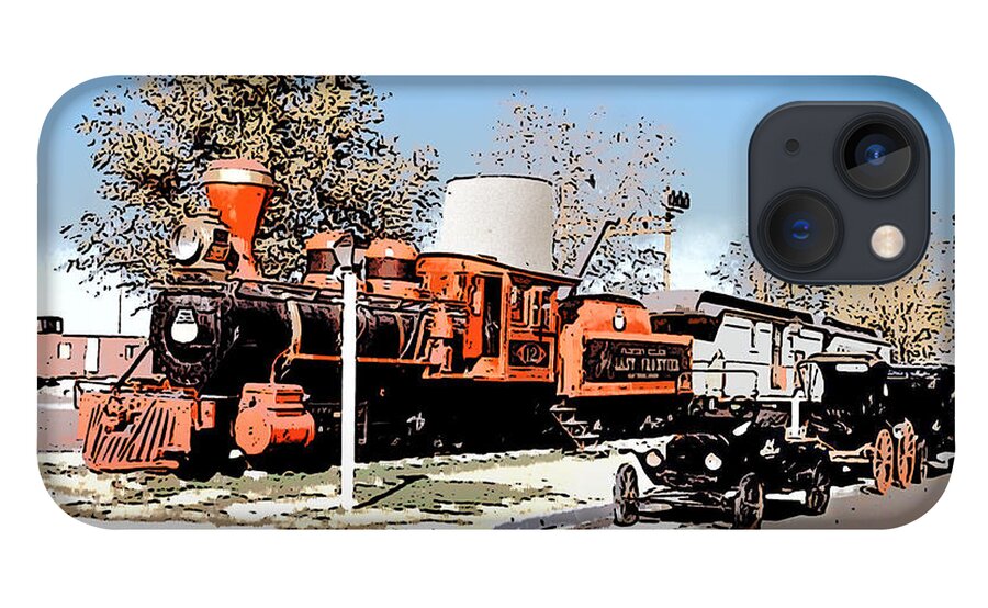 Old Pioneer Train Western Village Las Vegas iPhone 13 Case by Wernher  Krutein - Fine Art America