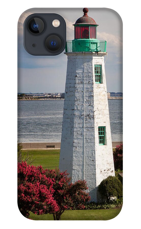 Old Point Comfort Light iPhone 13 Case featuring the photograph Old Point Comfort Light by Jerry Gammon