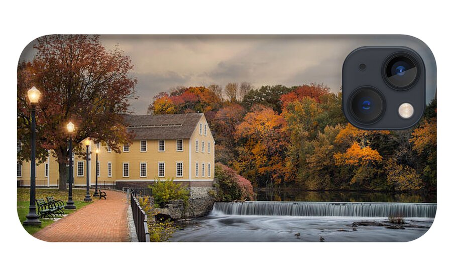 Mill iPhone 13 Case featuring the photograph Old Slater Mill by Robin-Lee Vieira