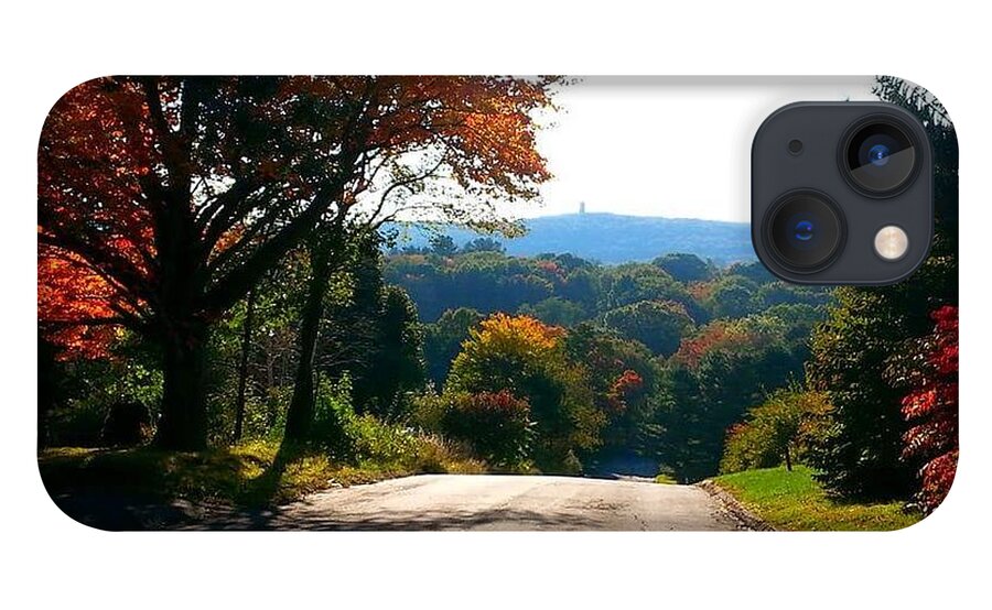 Autumn iPhone 13 Case featuring the photograph One Mountaintop to Another by Dani McEvoy
