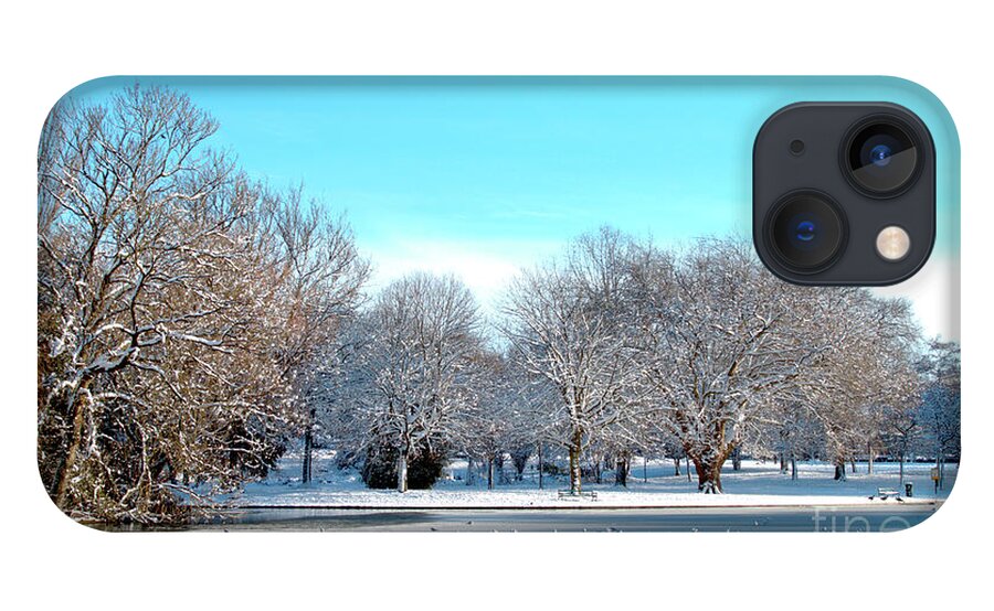 Landscape iPhone 13 Case featuring the photograph On Thin Ice by Stephen Melia