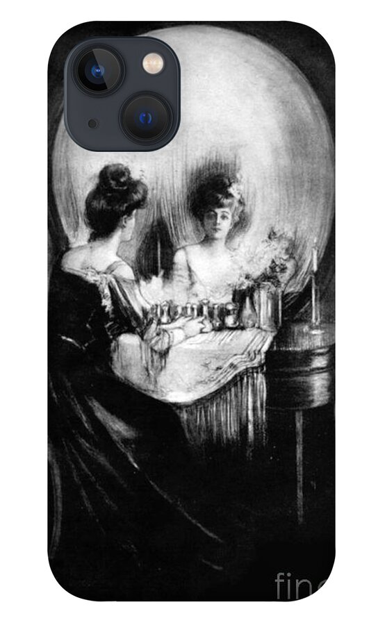 Science iPhone 13 Case featuring the photograph Optical Illusion, All Is Vanity, 1892 by Science Source