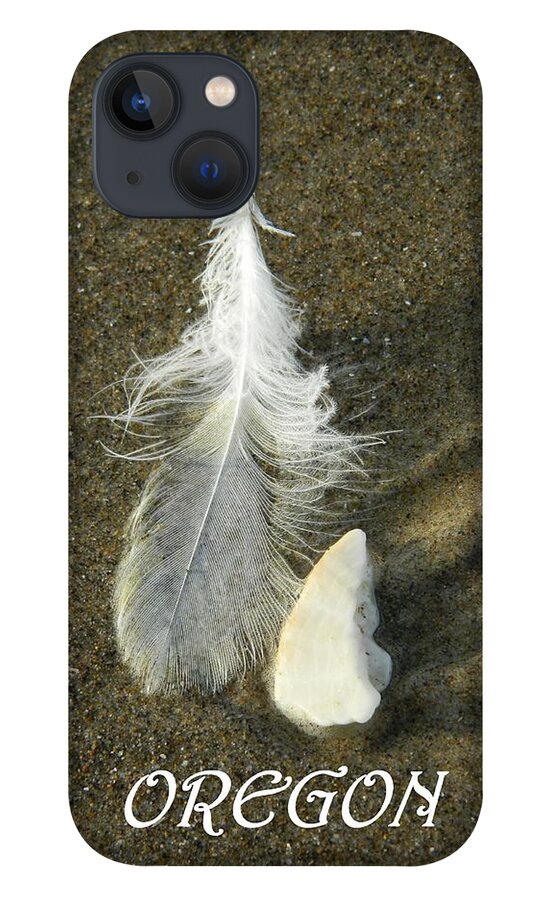 Feathers iPhone 13 Case featuring the photograph Oregon Feather by Gallery Of Hope 