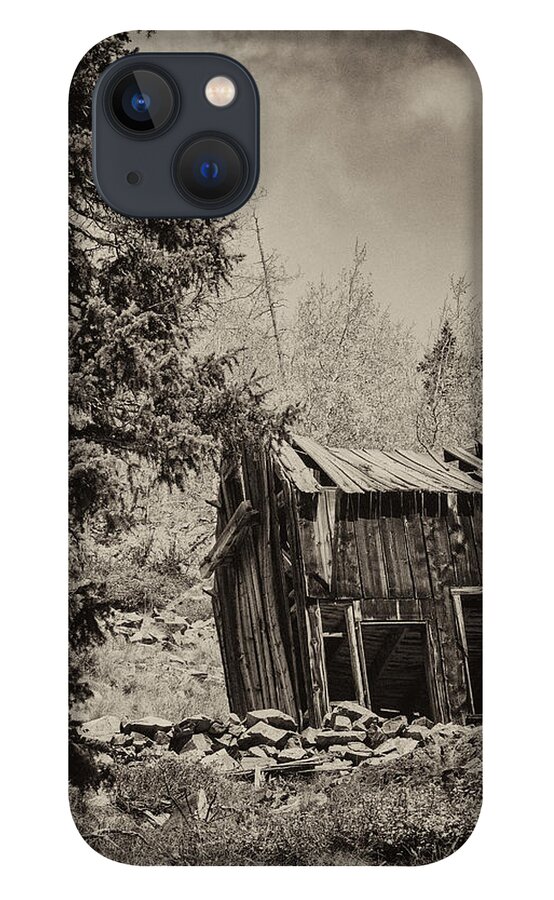 History iPhone 13 Case featuring the photograph Ouray Remains by Elin Skov Vaeth