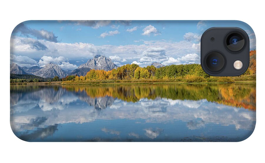Oxbow Bend iPhone 13 Case featuring the photograph Oxbow Bend by Ronnie And Frances Howard