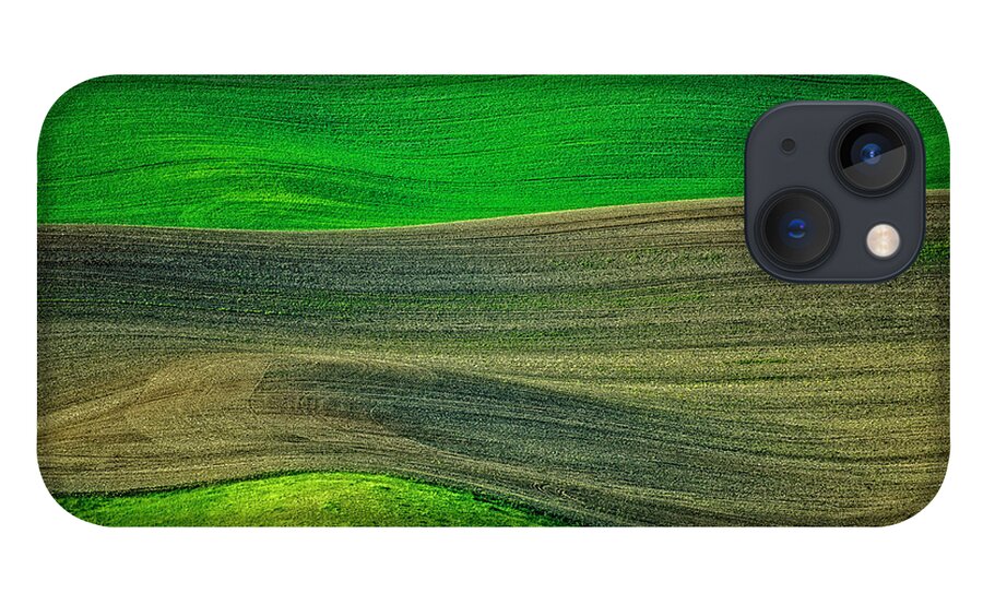 Palouse iPhone 13 Case featuring the photograph Palouse Textures Two by Ed Broberg